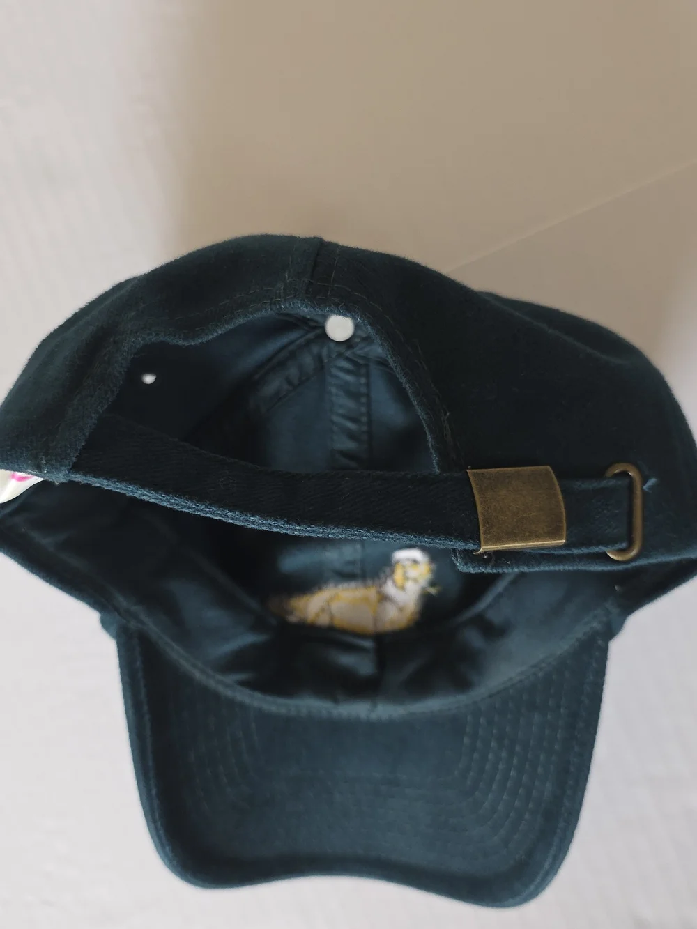 Embroidered Golden Retriver Geen Hat Baseball Cap Preppy Outdoor Grandpacore